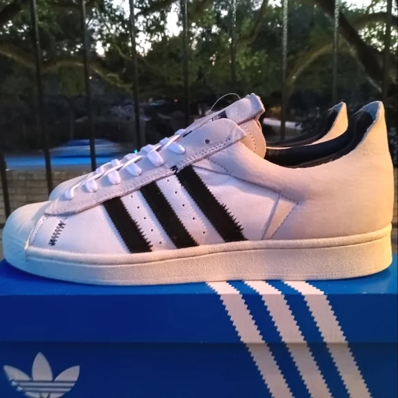 adidas gazelle silver green womens adidas - Superstar LUX MiI - Preloved Brown/Dark Brown main image 0